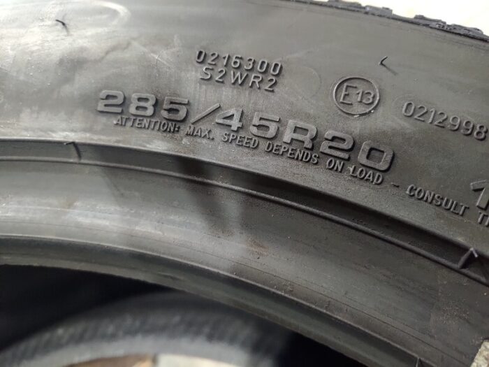 4 GOMME USATE 285 45 20 GOODYEAR