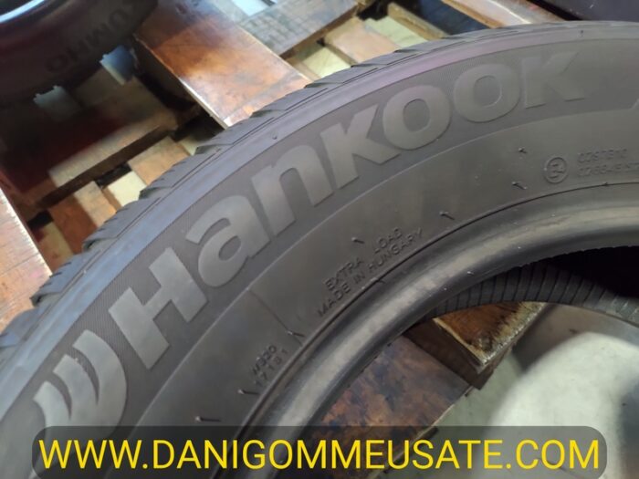 4 Gomme usate 225 60 17 HANKOOK