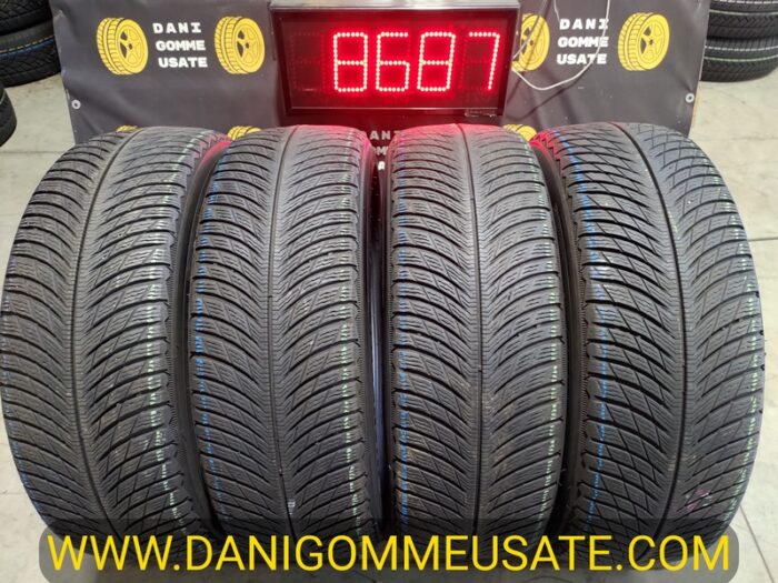 4 Gomme usate 235 60 18 MICHELIN