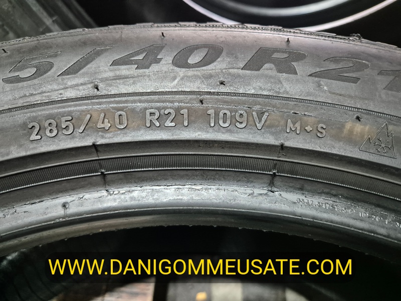 4 Gomme usate 285 40 21 Pneumatici Invernali PIRELLI 4 Gomme usate 285 40 21 Pneumatici Invernali PIRELLI