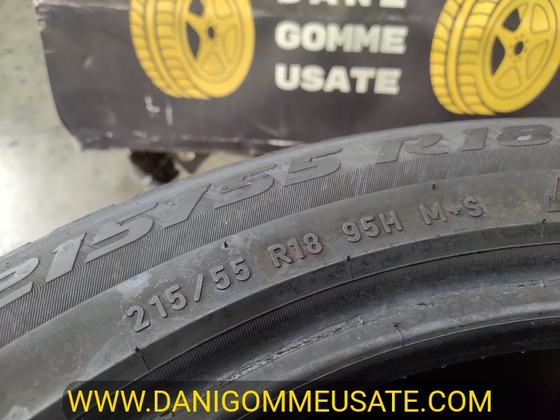 2 Gomme usate 215 55 18 Pneumatici Invernali PIRELLI 2 Gomme usate 215 55 18 Pneumatici Invernali PIRELLI