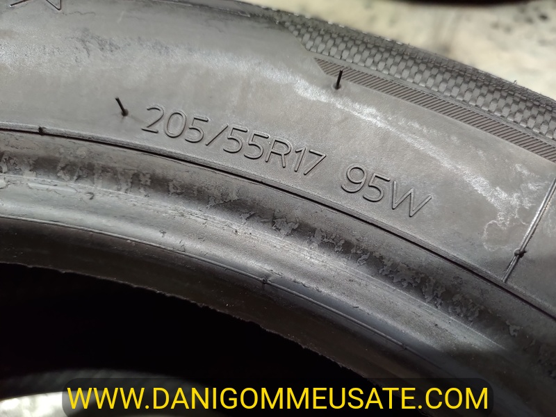 4 Gomme usate 205 55 17 Pneumatici Estivi HANKOOK 4 Gomme usate 205 55 17 Pneumatici Estivi HANKOOK