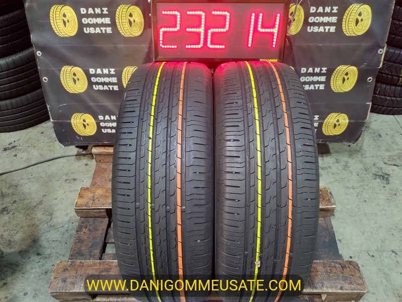2 Gomme usate 225 60 18 Pneumatici Estivi CONTINENTAL 2 Gomme usate 225 60 18 Pneumatici Estivi CONTINENTAL