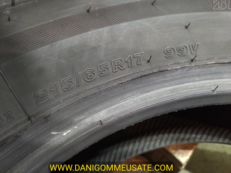 4 Gomme usate 215 65 17 Pneumatici Estivi BRIDGESTONE 4 Gomme usate 215 65 17 Pneumatici Estivi BRIDGESTONE