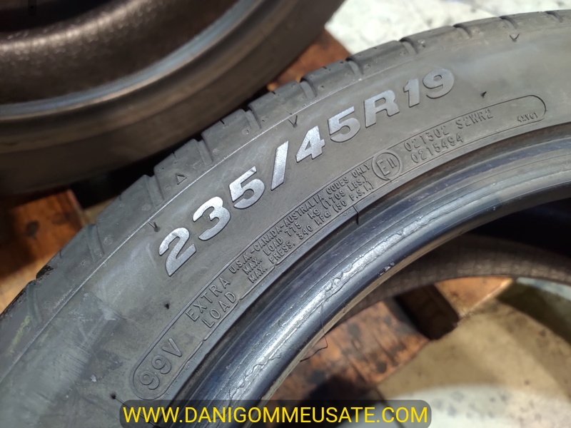 4 Gomme usate 235 45 19 Pneumatici Estivi COOPER 4 Gomme usate 235 45 19 Pneumatici Estivi COOPER