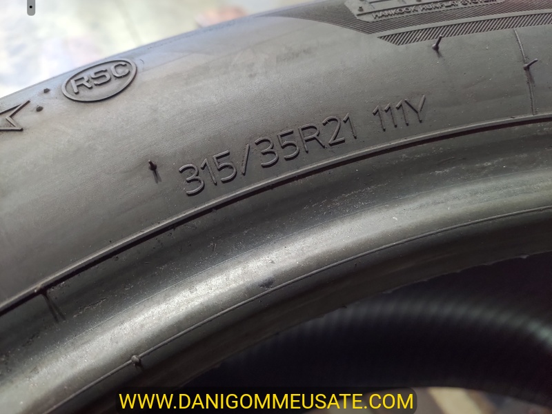 2 Gomme usate 275 40 21 e 2 Gomme usate 315 35 21 Pneumatici Estivi HANKOOK 2 Gomme usate 275 40 21 e 2 Gomme usate 315 35 21 Pneumatici Estivi HANKOOK