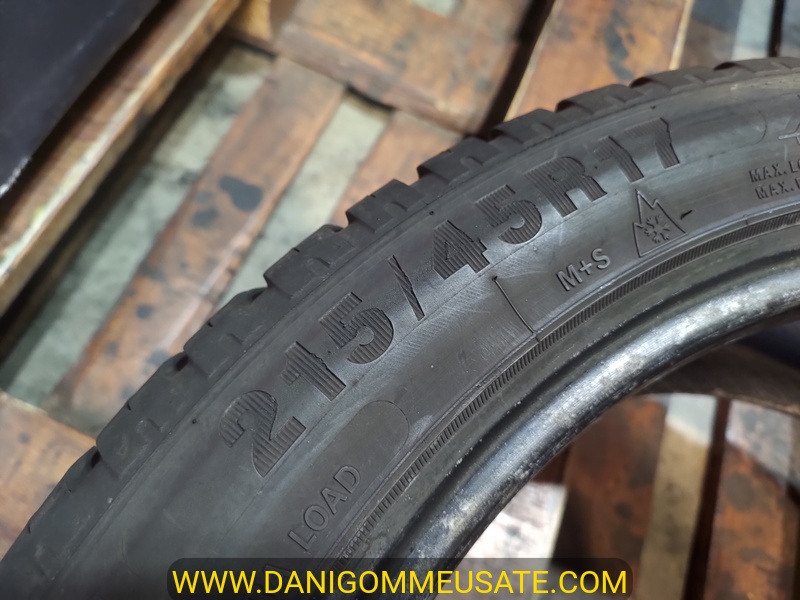 2 Gomme usate 215 45 17 Pneumatici 4 Stagioni 2 Gomme usate 215 45 17 Pneumatici 4 Stagioni