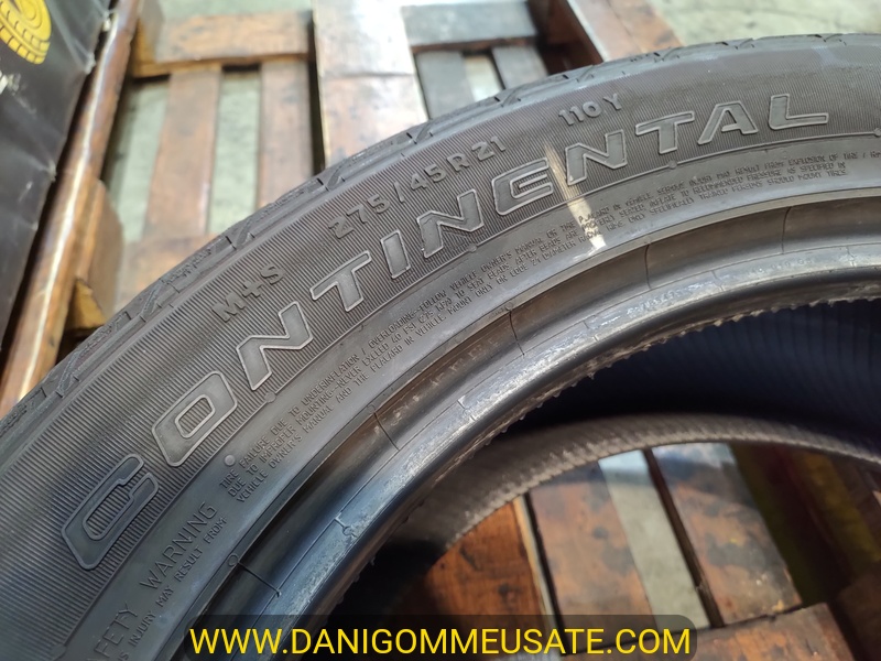4 Gomme usate 275 45 21 Pneumatici 4 Stagioni CONTINENTAL 4 Gomme usate 275 45 21 Pneumatici 4 Stagioni CONTINENTAL
