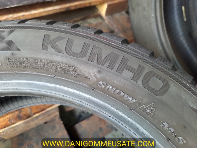4 Gomme usate 185 55 16 Pneumatici Invernali KUMHO 4 Gomme usate 185 55 16 Pneumatici Invernali KUMHO