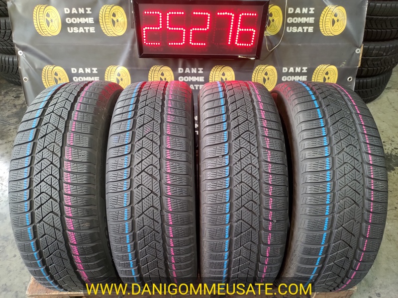 4 Gomme usate 205 60 16 Pneumatici Invernali PIRELLI 4 Gomme usate 205 60 16 Pneumatici Invernali PIRELLI
