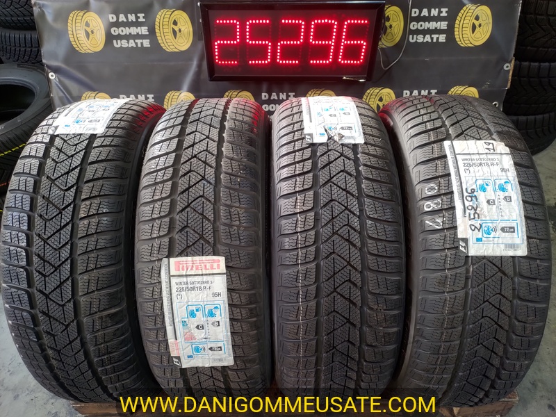 4 Gomme nuove 225 50 18 RUN FLAT Pneumatici Invernali PIRELLI 4 Gomme nuove 225 50 18 RUN FLAT Pneumatici Invernali PIRELLI