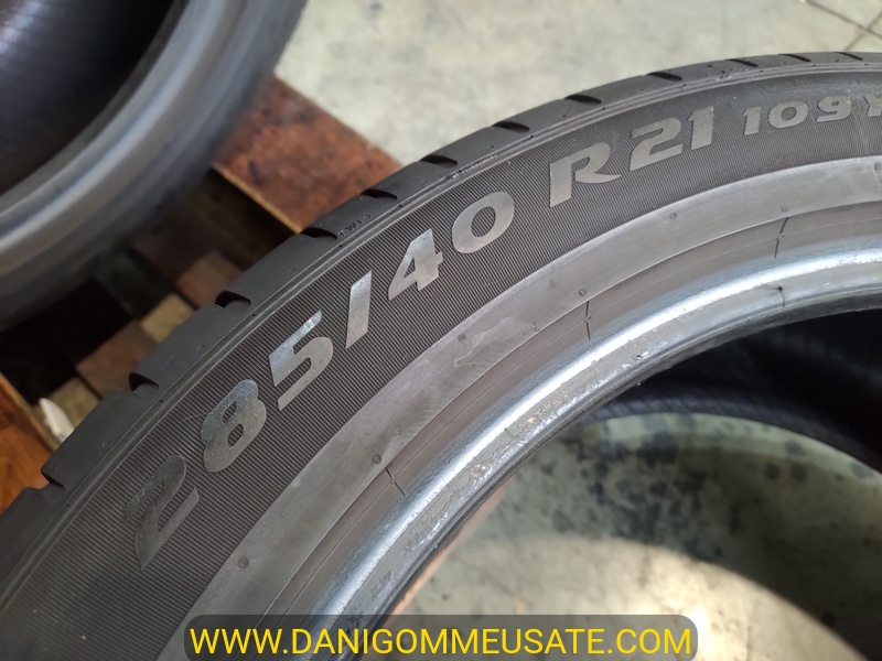 4 Gomme usate 285 40 21 Pneumatici Estivi PIRELLI 4 Gomme usate 285 40 21 Pneumatici Estivi PIRELLI