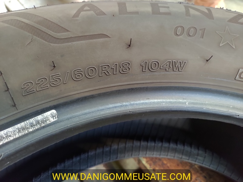 4 Gomme usate 225 60 18 Pneumatici Estivi BRIDGESTONE 4 Gomme usate 225 60 18 Pneumatici Estivi BRIDGESTONE
