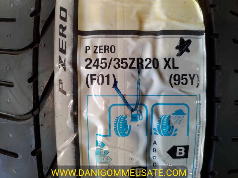 2 Gomme nuove 245 35 20 Pneumatici Estivi PIRELLI 2 Gomme nuove 245 35 20 Pneumatici Estivi PIRELLI