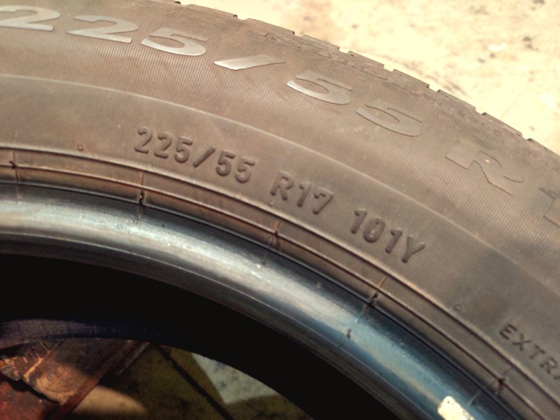 4 Gomme usate 225 55 17 Pneumatici Estivi PIRELLI 4 Gomme usate 225 55 17 Pneumatici Estivi PIRELLI