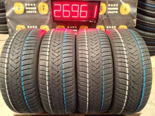 4 Gomme usate 215 50 18 Pneumatici Invernali PIRELLI