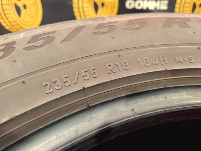4 Gomme usate 235 55 18 Pneumatici Invernali PIRELLI 4 Gomme usate 235 55 18 Pneumatici Invernali PIRELLI