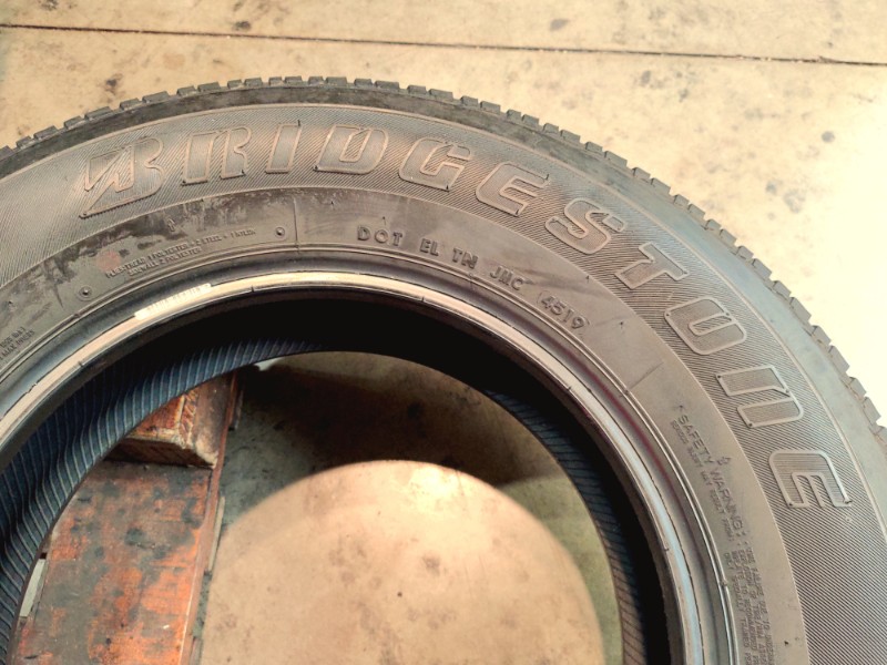 4 Gomme usate 195 80 15 Pneumatici 4 Stagioni BRIDGESTONE 4 Gomme usate 195 80 15 Pneumatici 4 Stagioni BRIDGESTONE