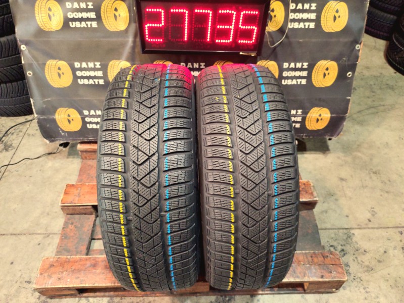 2 Gomme usate 225 55 18 Pneumatici Invernali PIRELLI 2 Gomme usate 225 55 18 Pneumatici Invernali PIRELLI