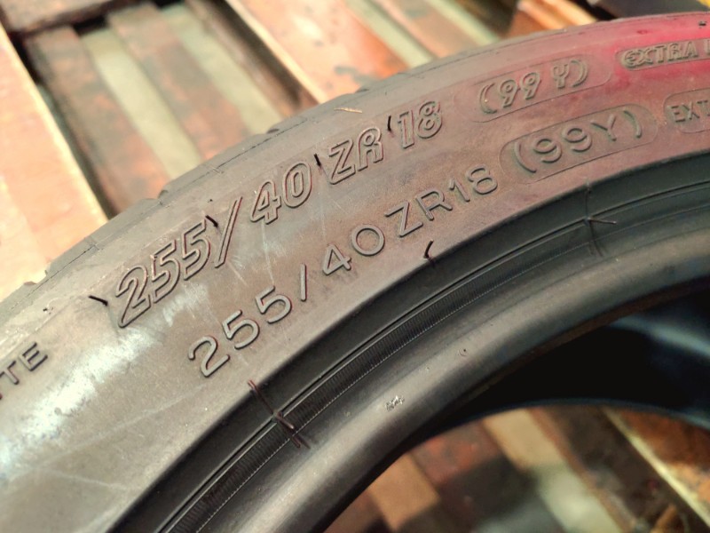 2 Gomme usate 255 40 18 Pneumatici Estivi MICHELIN 2 Gomme usate 255 40 18 Pneumatici Estivi MICHELIN