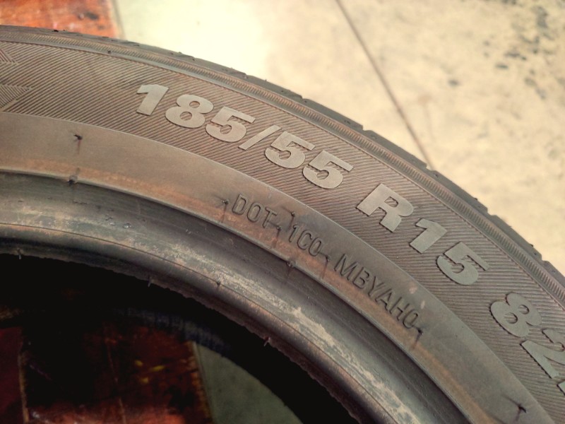 2 Gomme usate 185 55 15 Pneumatici Estivi KUMHO 2 Gomme usate 185 55 15 Pneumatici Estivi KUMHO