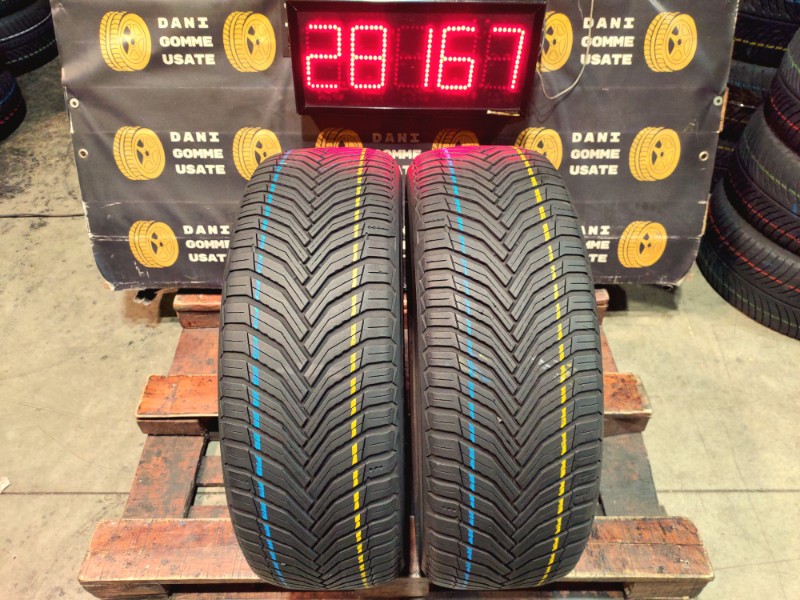 2 Gomme usate 215 55 18 Pneumatici 4 Stagioni MICHELIN 2 Gomme usate 215 55 18 Pneumatici 4 Stagioni MICHELIN