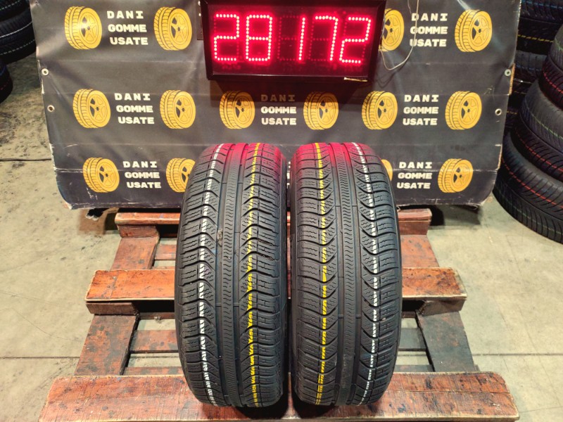 2 Gomme usate 185 55 15 Pneumatici 4 Stagioni PIRELLI 2 Gomme usate 185 55 15 Pneumatici 4 Stagioni PIRELLI