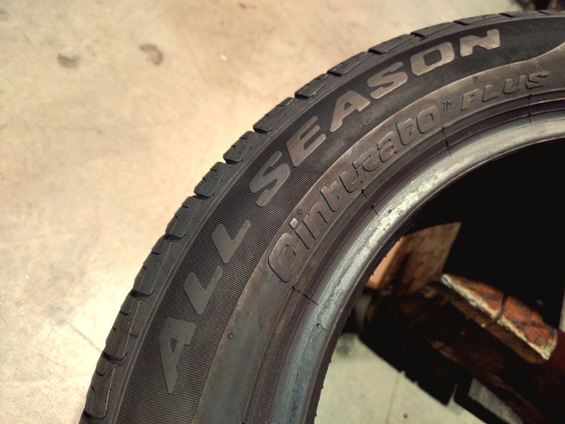 2 Gomme usate 185 55 15 Pneumatici 4 Stagioni PIRELLI 2 Gomme usate 185 55 15 Pneumatici 4 Stagioni PIRELLI