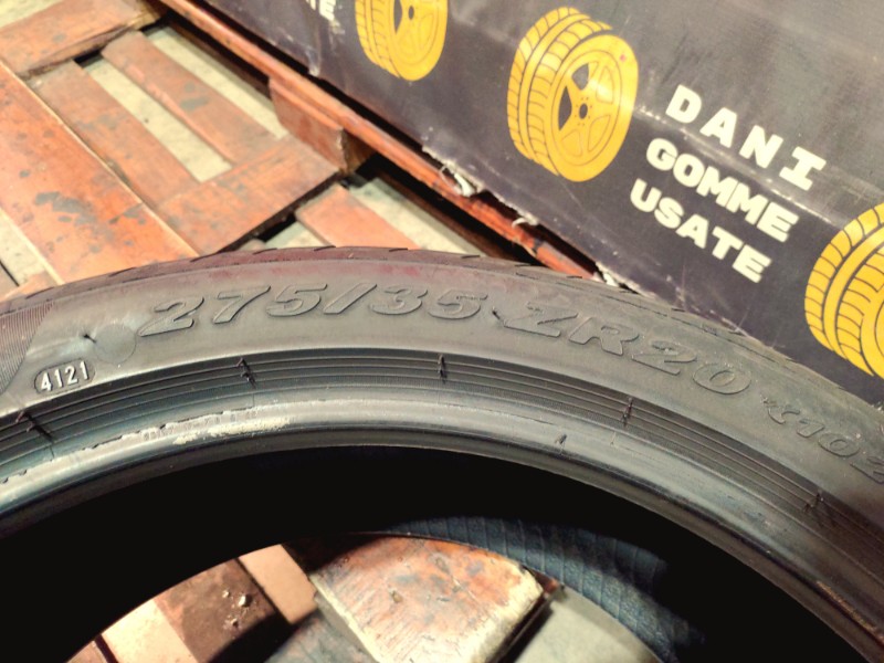 2 Gomme usate 275 35 20 Pneumatici Estivi PIRELLI 2 Gomme usate 275 35 20 Pneumatici Estivi PIRELLI