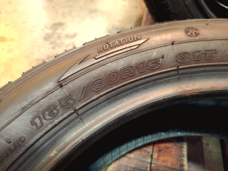 4 Gomme usate 165 60 15 Pneumatici Invernali MAXXIS 4 Gomme usate 165 60 15 Pneumatici Invernali MAXXIS