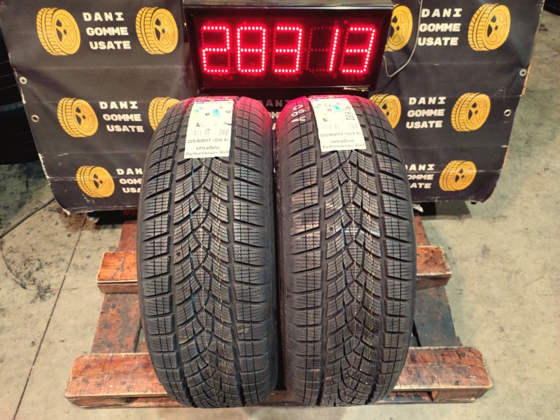 2 Gomme nuove 225 60 17 Pneumatici Invernali GOODYEAR 2 Gomme nuove 225 60 17 Pneumatici Invernali GOODYEAR