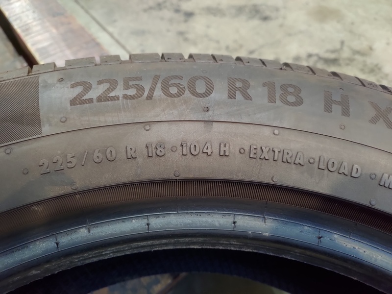 4 Gomme usate 225 60 18 RUN FLAT Pneumatici Invernali CONTINENTAL 4 Gomme usate 225 60 18 RUN FLAT Pneumatici Invernali CONTINENTAL