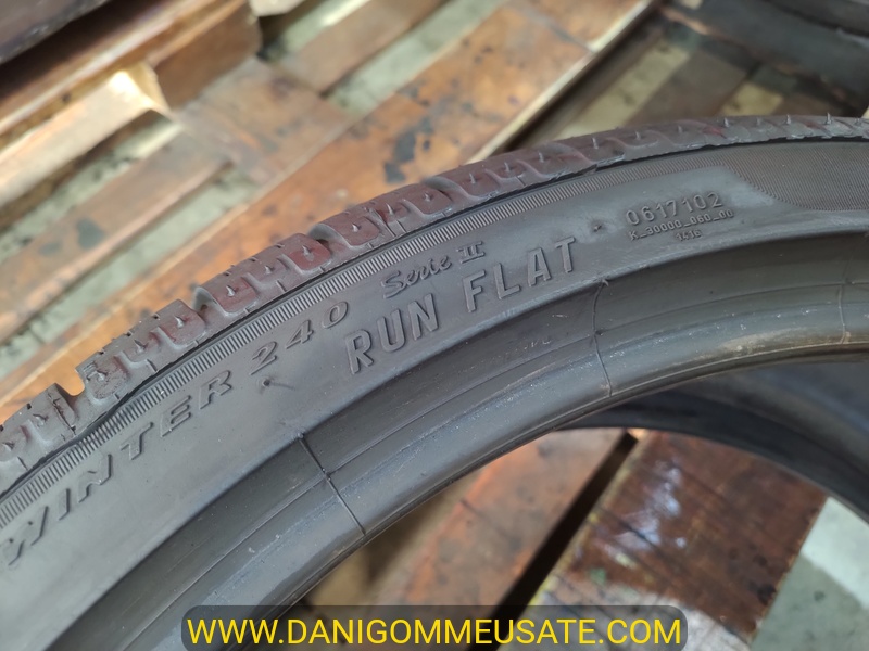 4 Gomme usate 245 35 20 e 275 30 20 RUN FLAT Pneumatici Invernali PIRELLI 4 Gomme usate 245 35 20 e 275 30 20 RUN FLAT Pneumatici Invernali PIRELLI
