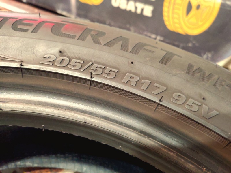 4 Gomme usate 205 55 17 Pneumatici Invernali KUMHO 4 Gomme usate 205 55 17 Pneumatici Invernali KUMHO