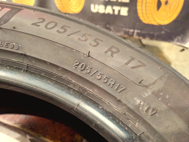 2 Gomme usate 205 55 17 Pneumatici Estivi MICHELIN 2 Gomme usate 205 55 17 Pneumatici Estivi MICHELIN