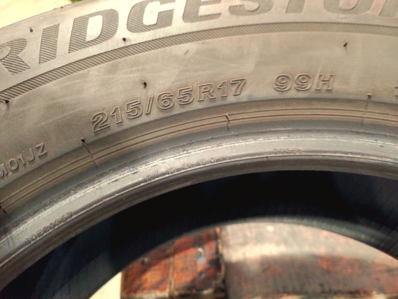 4 Gomme usate 215 65 17 Pneumatici Invernali BRIDGESTONE 4 Gomme usate 215 65 17 Pneumatici Invernali BRIDGESTONE