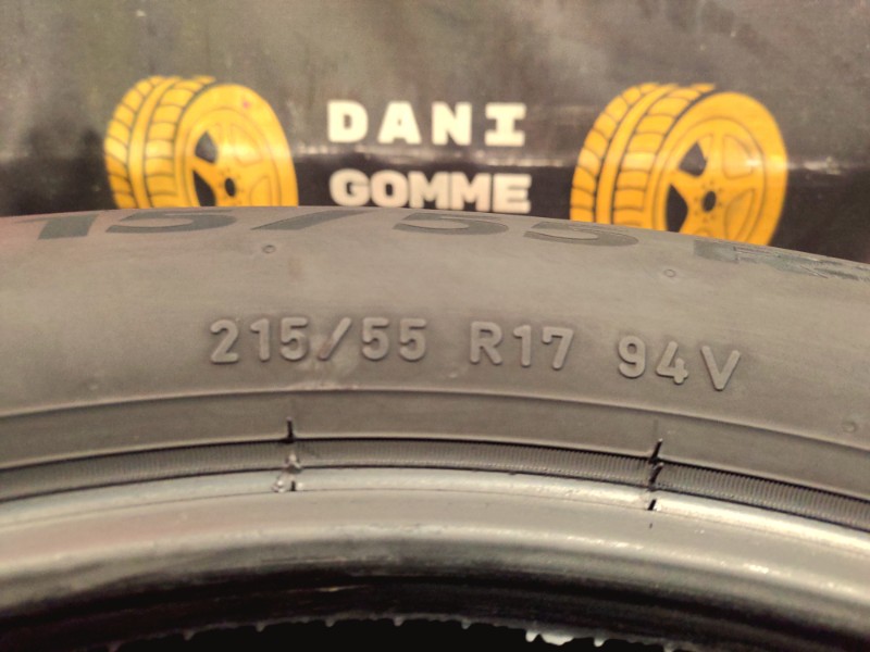 2 Gomme usate 215 55 17 Pneumatici Estivi PIRELLI 2 Gomme usate 215 55 17 Pneumatici Estivi PIRELLI