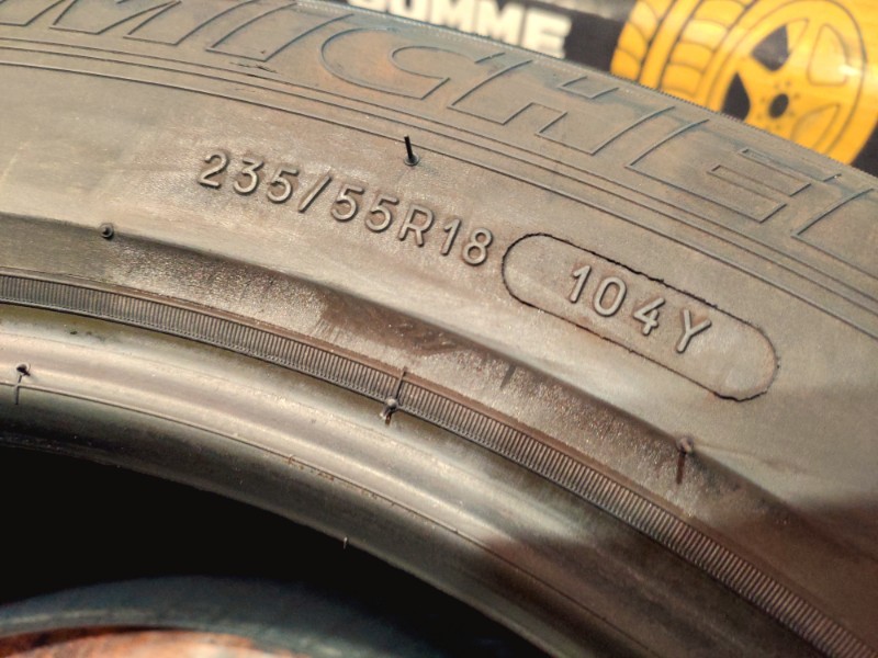 2 Gomme usate 235 55 18 Pneumatici Estivi MICHELIN 2 Gomme usate 235 55 18 Pneumatici Estivi MICHELIN