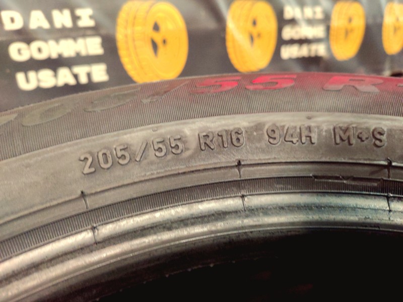 2 Gomme usate 205 55 16 Pneumatici Invernali PIRELLI 2 Gomme usate 205 55 16 Pneumatici Invernali PIRELLI
