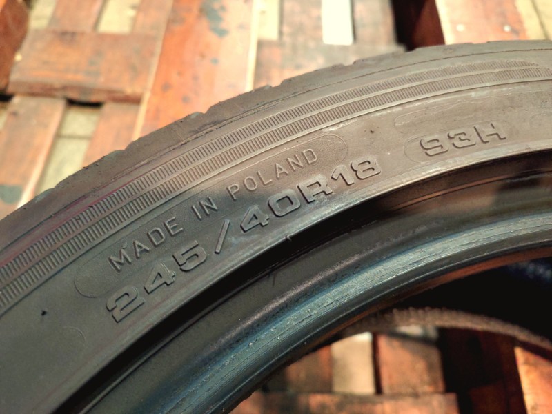 2 Gomme usate 245 40 18 Pneumatici Estivi GOODYEAR 2 Gomme usate 245 40 18 Pneumatici Estivi GOODYEAR