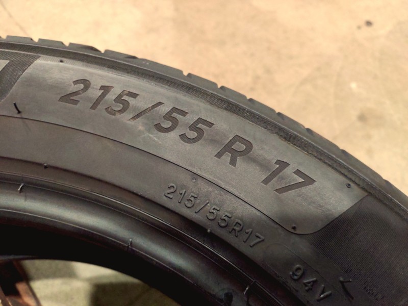 4 Gomme usate 215 55 17 Pneumatici Estivi MICHELIN 4 Gomme usate 215 55 17 Pneumatici Estivi MICHELIN