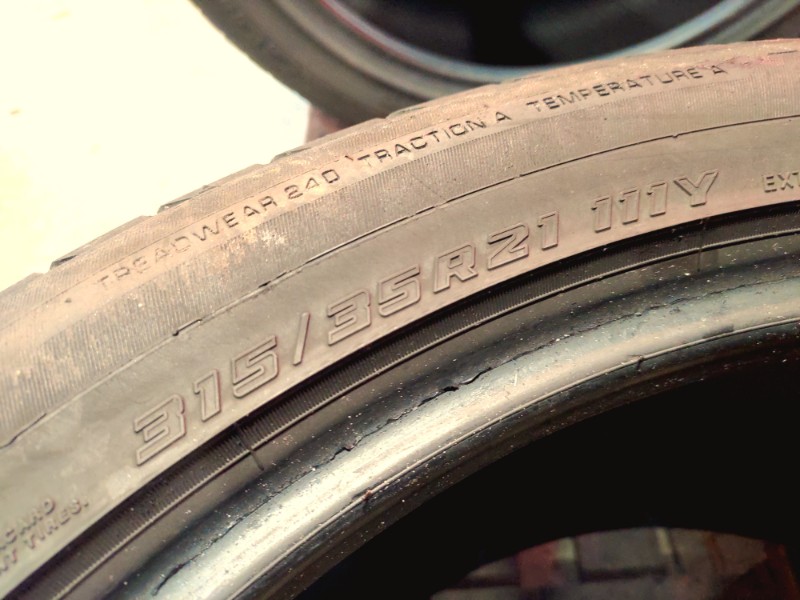 2 Gomme usate 315 35 21 Pneumatici Estivi YOKOHAMA 2 Gomme usate 315 35 21 Pneumatici Estivi YOKOHAMA