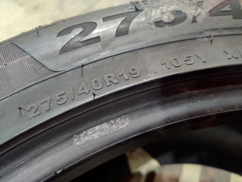 2 Gomme usate 275 40 19 Pneumatici Estivi GITI 2 Gomme usate 275 40 19 Pneumatici Estivi GITI