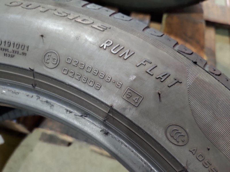 4 Gomme usate 205 55 16 RUN FLAT Pneumatici Estivi PIRELLI 4 Gomme usate 205 55 16 RUN FLAT Pneumatici Estivi PIRELLI