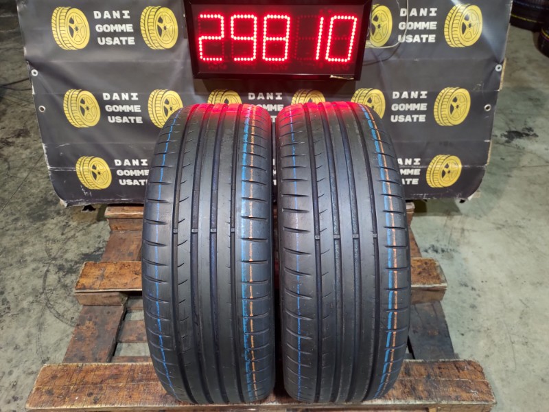 2 Gomme usate 205 55 17 Pneumatici Estivi DUNLOP 2 Gomme usate 205 55 17 Pneumatici Estivi DUNLOP