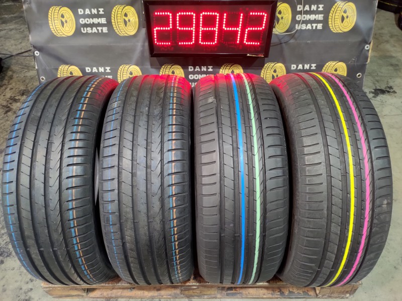 4 Gomme usate 215 55 17 Pneumatici Estivi PIRELLI 4 Gomme usate 215 55 17 Pneumatici Estivi PIRELLI