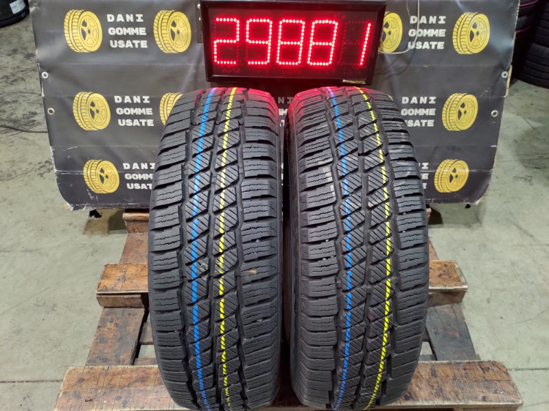 2 Gomme usate 225 70 15 C Pneumatici Invernali GOODRIDE 2 Gomme usate 225 70 15 C Pneumatici Invernali GOODRIDE