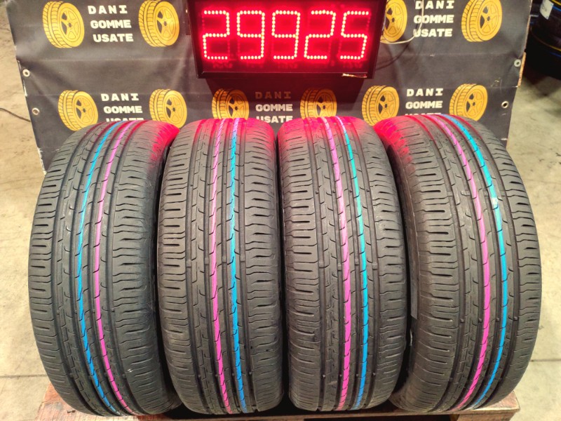 4 Gomme usate 195 55 16 Pneumatici Estivi CONTINENTAL 4 Gomme usate 195 55 16 Pneumatici Estivi CONTINENTAL
