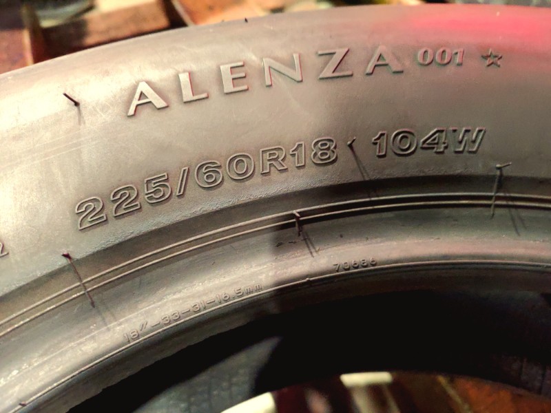 2 Gomme usate 225 60 18 Pneumatici Estivi BRIDGESTONE 2 Gomme usate 225 60 18 Pneumatici Estivi BRIDGESTONE