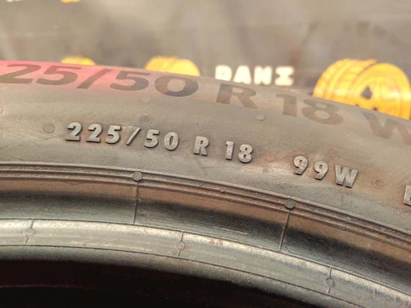 2 Gomme usate 225 50 18 Pneumatici Estivi CONTINENTAL 2 Gomme usate 225 50 18 Pneumatici Estivi CONTINENTAL